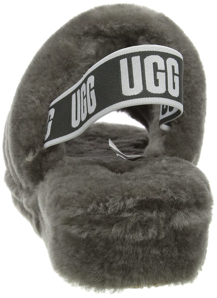 UGG Women's Fluff Yeah Slide Wedge Sandal