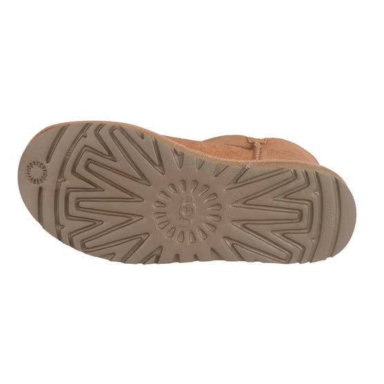 UGG W Mini Bailey Button II Chesnut Size 7