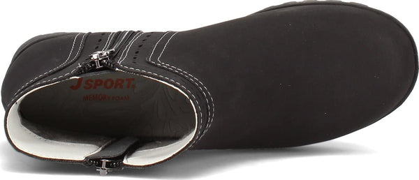 JSport Ladies' Jenna Ankle Side Zip Boot Winter Weather Ready Boots