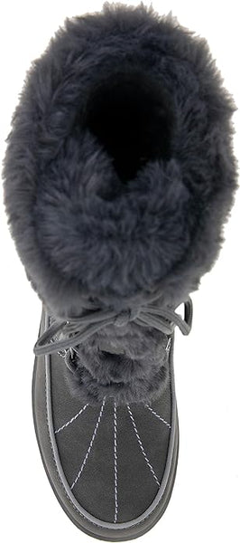 JBU Colorado Women's Winter Boot - Ladies Faux Fir Snow Boots