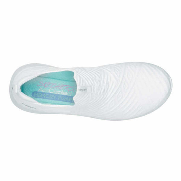 Skechers Women's Ultra Flex Shoe with Air Cooled Memory Foam Insole - No Laced Patterned Slip on Walking Shoe