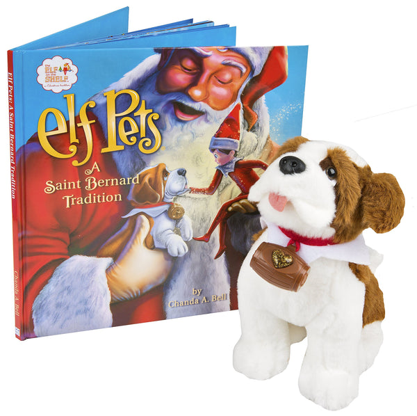 The Elf on the Shelf Pets: A Saint Bernard Tradition