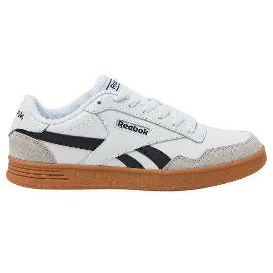 Reebok Womens White Low-Top Sneakers Classic Lightweight Lace-Up