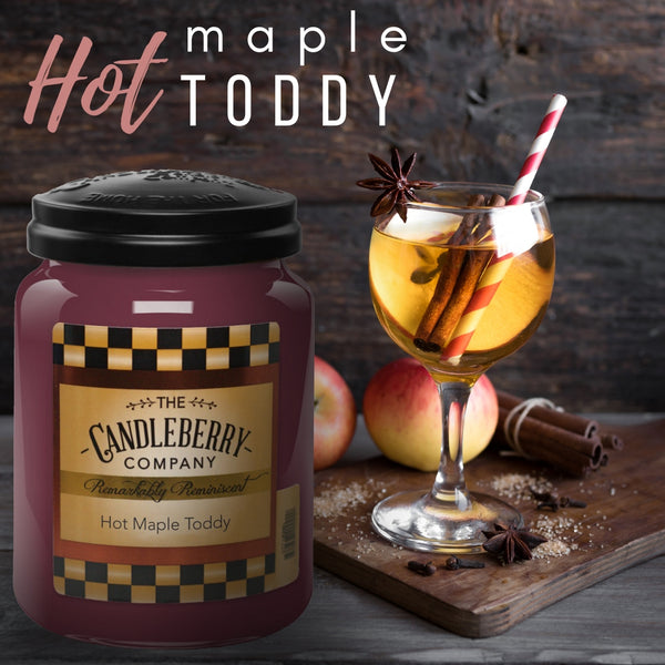 Candleberry Candles | Strong Fragrances for Home | Hand Poured in The USA | Highly Scented & Long Lasting | Large Jar 26 oz