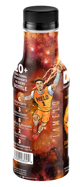 DRNX 12 Pack Adaptogenic Waters Complete Hydration Enhanced Beverage - Zero Sugar - 5 Calories - Super Herbs, B & D Vitamins, Antioxidants, Keto Friendly, All Natural (Variety Pack)