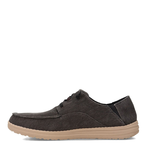 Skechers Men's volgo Slip on Melson Canvas Slip-On Moccasin Shoe