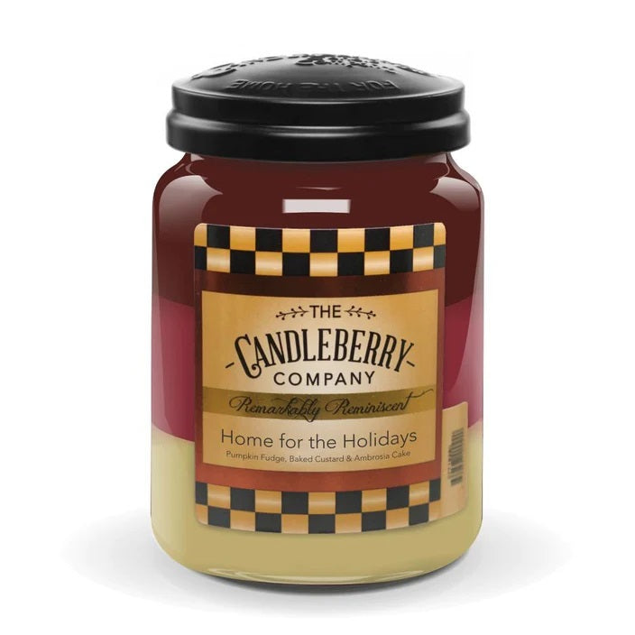 Home for the Holidays 26 oz. Large Jar Candleberry Candle