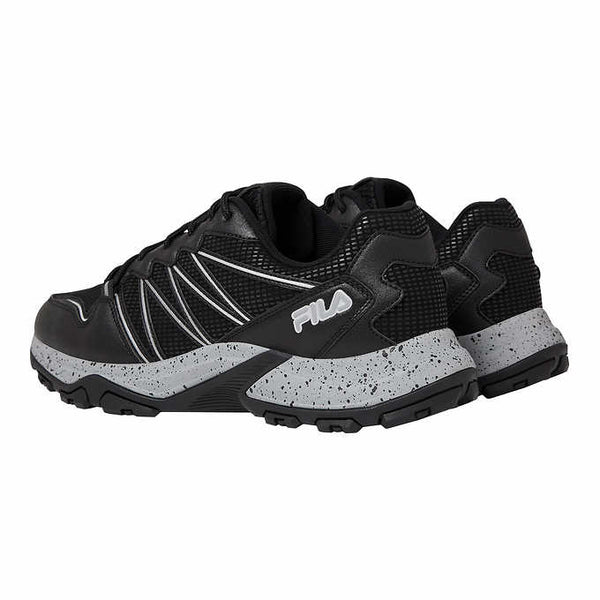 Fila Men's Quadrix Trail Running Sneaker EVA Comfort Footbed Shoe