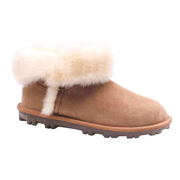 Kirkland Signature Genuine Australia Sheepskin Snow Winter Boots for Women, Classic Ladies Shearling Short Boot