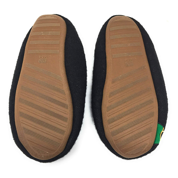 Oooh Geez Women's Wine Time Cozy Slippers, Warm Comfy House Slippers, Fuzzy Indoor Slipper