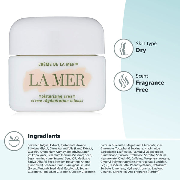 La Mer Moisturizing Cream for Unisex, 1 oz