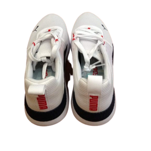 PUMA Mens Pacer Net Cage Shoes White/Red/Blue 11M