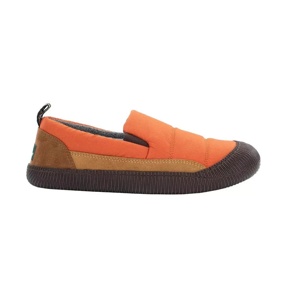Staheekum Mens Puff Camp Shoes Slipper Loafer Indoor Outdoor Sole Warm Camping Comfort