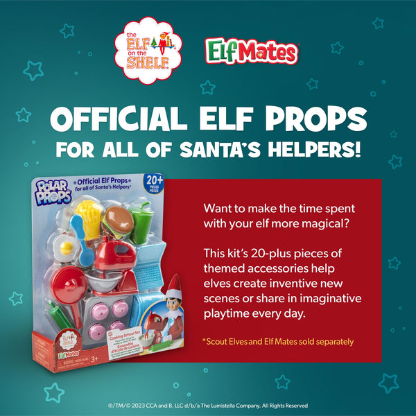 The Elf on the Shelf Polar Props - Help Elves Create New Scenes or Share Pretend Play - Includes 20-Plus The Elf on the Shelf Accessories