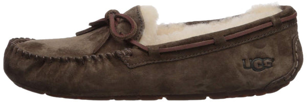 UGG Women's Dakota Moccasin, CHESTNUT, 7 B US