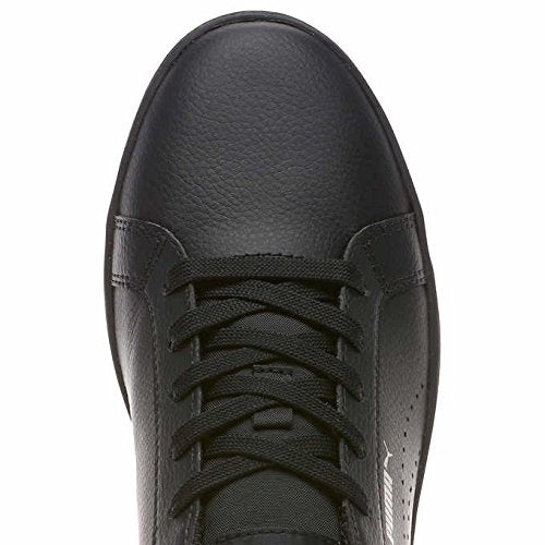 PUMA Women's Smash WNS Perf Metallic Sneaker Black 6