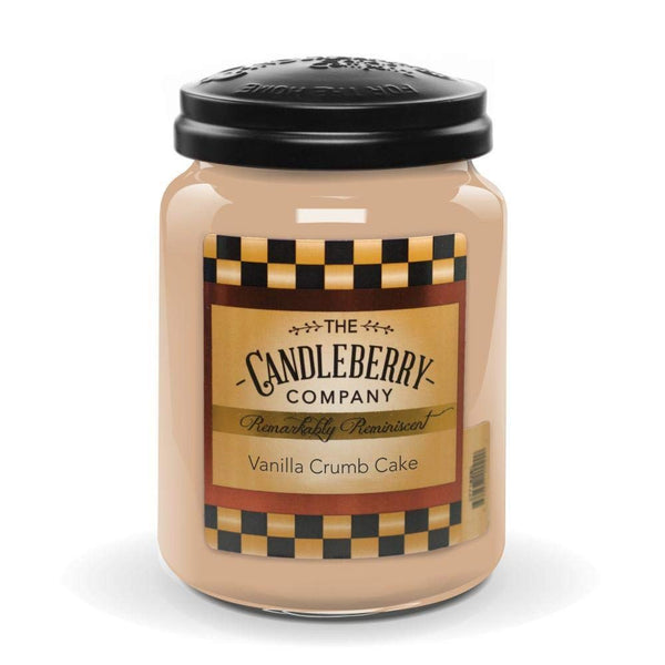 Candleberry Candles | Strong Fragrances for Home | Hand Poured in The USA | Highly Scented | 135 Hour Burn Time | Large Jar