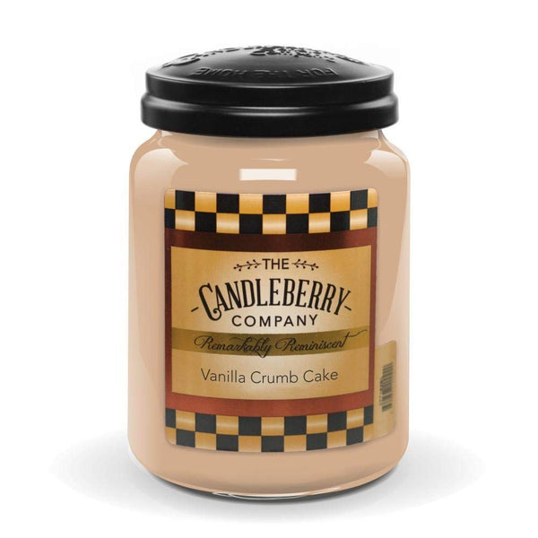 Candleberry Candles | Strong Fragrances for Home | Hand Poured in The USA | Highly Scented | 135 Hour Burn Time | Large Jar 26 oz