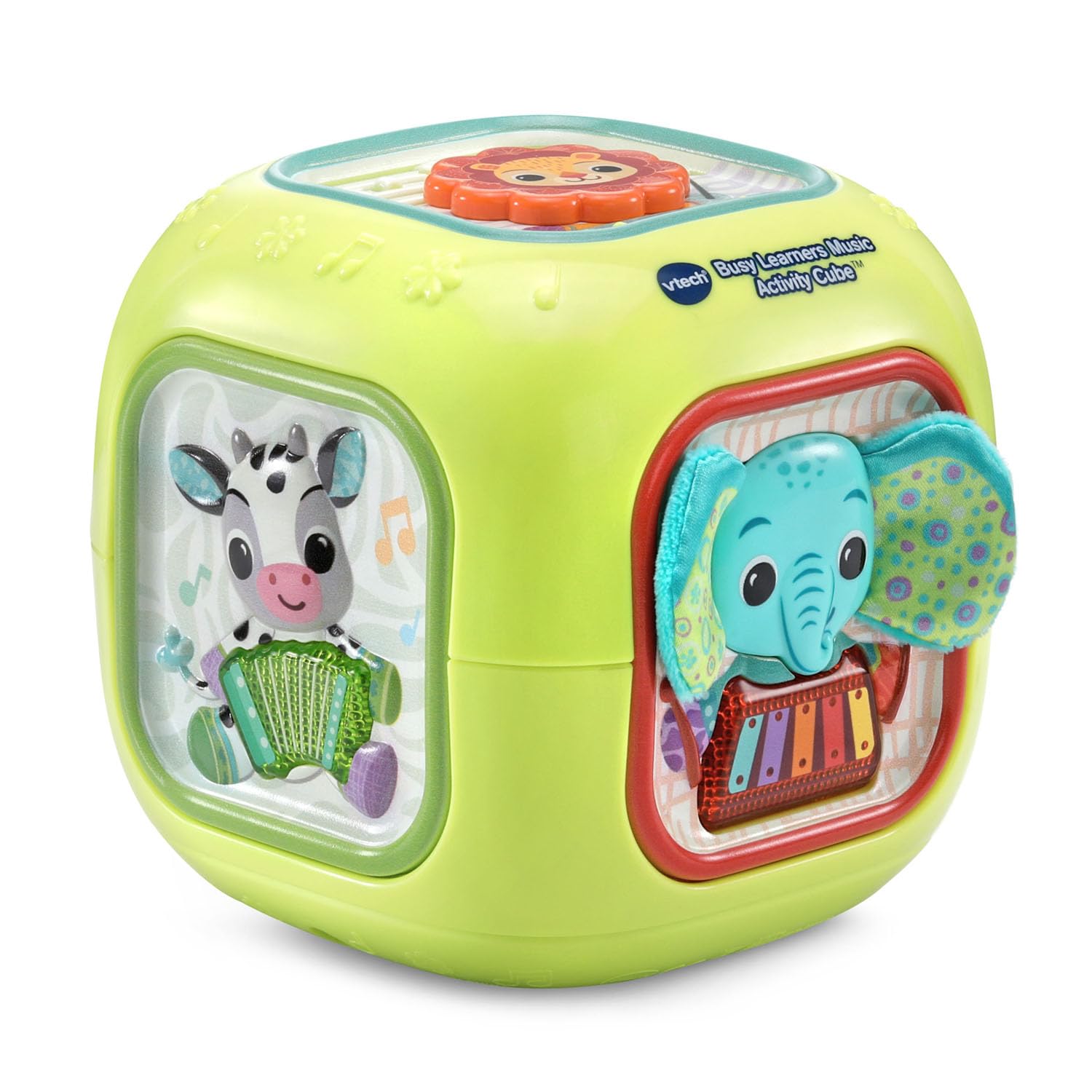 VTech Baby Busy Learners Music Activity Cube, Green