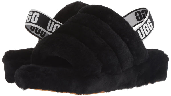 UGG Women's Fluff Yeah Slide Wedge Sandal