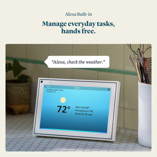 Meta Portal - Smart Video Calling for the Home with 10” Touch Screen Display - White
