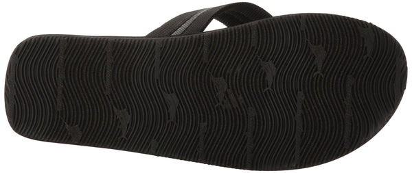 Tommy Bahama Men's Taheeti Flip-Flop Snadal - Black or Blue