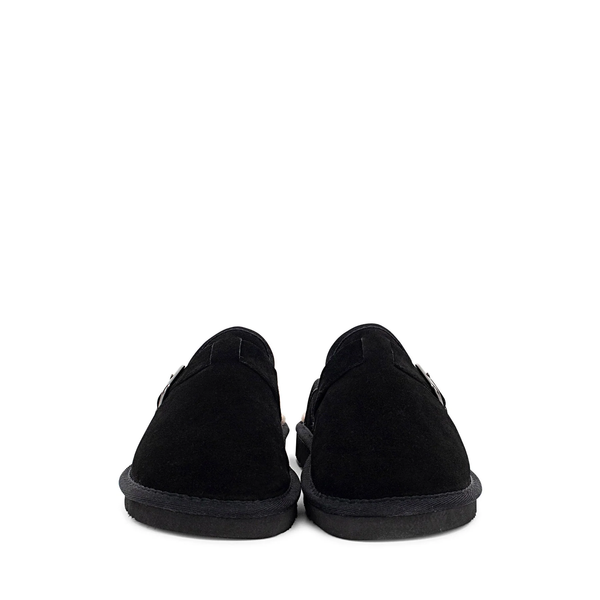 Staheekum Women's Chelan Buckle Clog Plush Fluffy Slip On Ladies Shoe