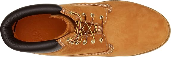Timberland Men's 6-Inch Premium Waterproof Boot - Wheat Nubuck