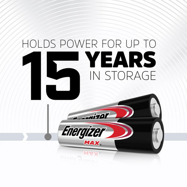 Energizer AA Batteries, MAX Double A Battery Alkaline, 24 Count