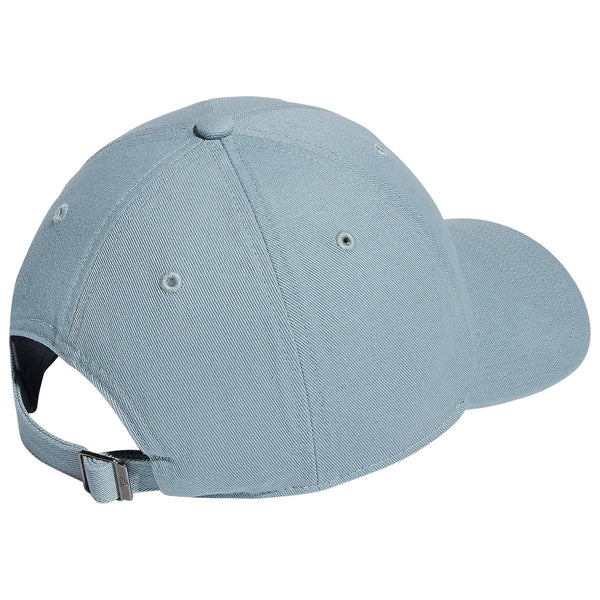 adidas Women's Saturday Baseball Cap  Adjustable Ladies Cotton Hat, Athletic Relaxed Fit - Magic Grey/Wonder Mauve Pink