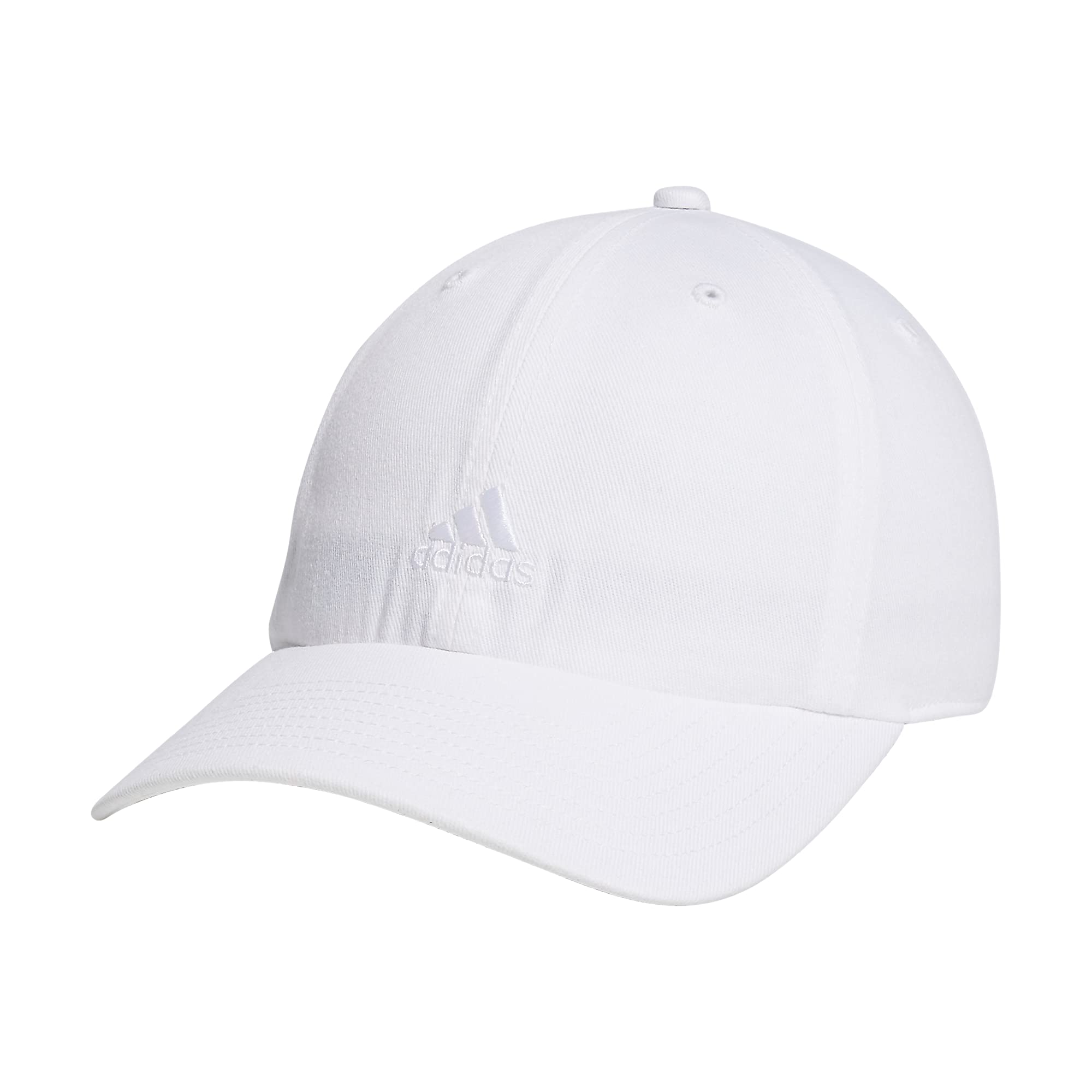 Adidas Women's Saturday Ball Cap White Hat - Cute Ladies Baseball Cap