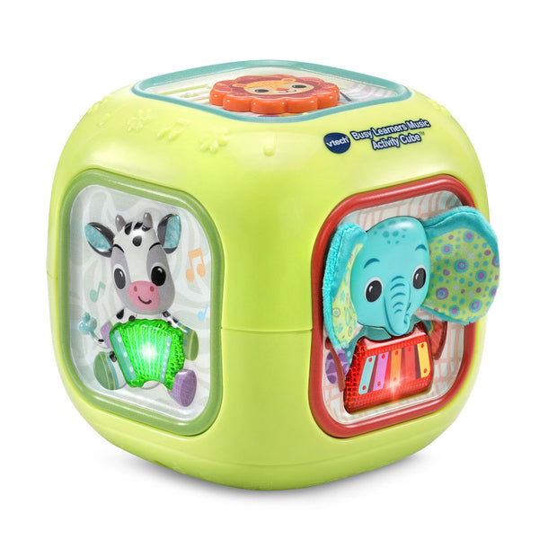 VTech Baby Busy Learners Music Activity Cube, Green