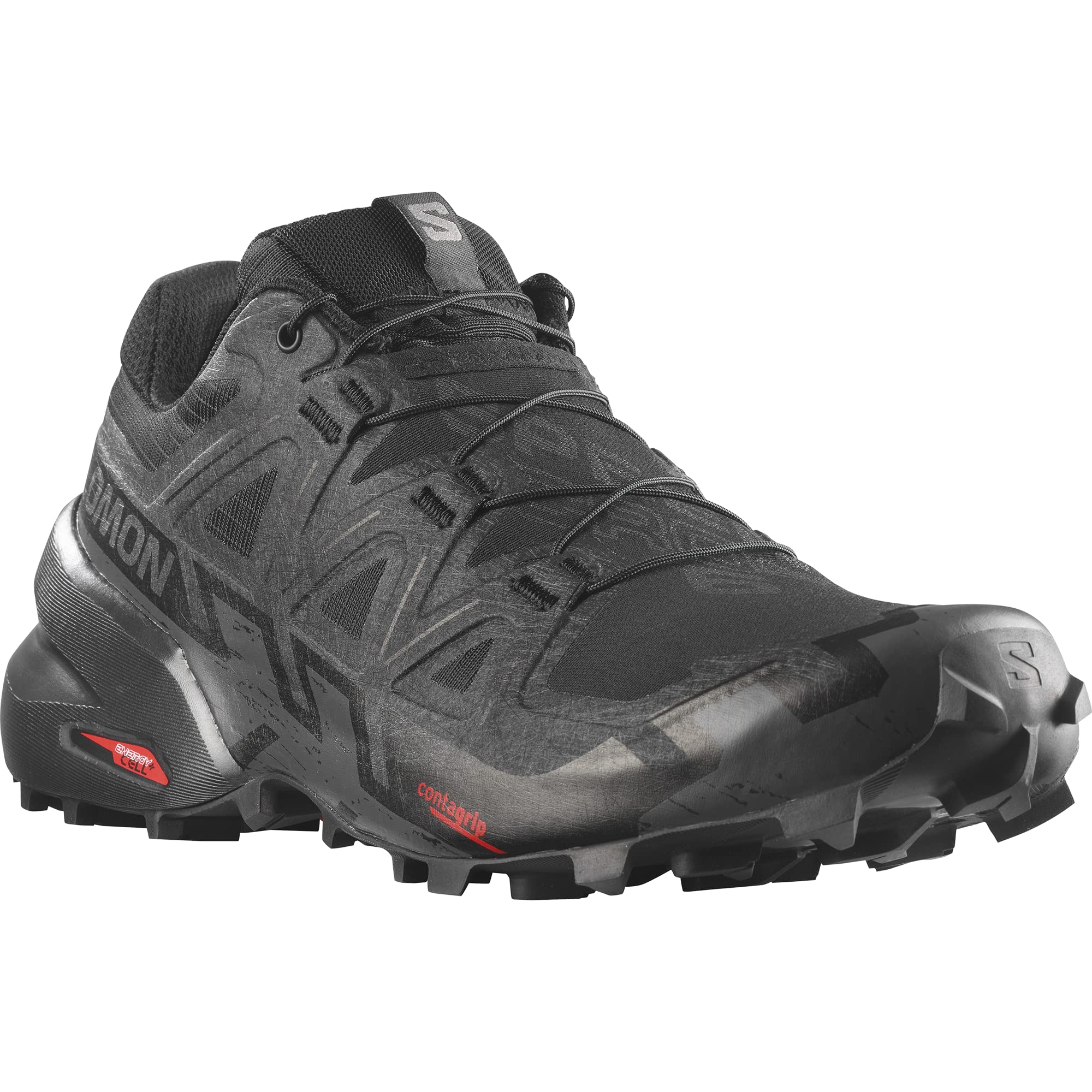 Salomon Speedcross 6 Black/Black/Phantom Men's 10.5