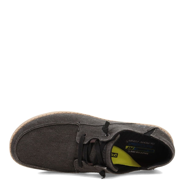 Skechers Men's volgo Slip on Melson Canvas Slip-On Moccasin Shoe