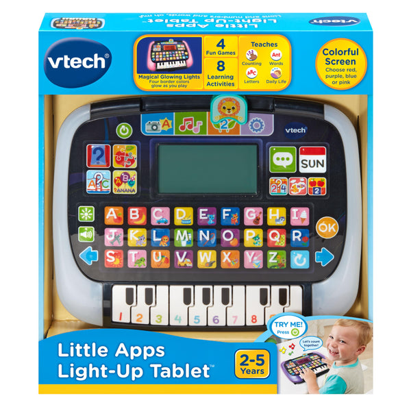 VTech Little Apps Light-Up Tablet, Black