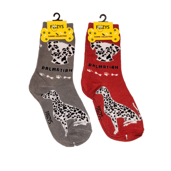 Foozys Unisex Crew Socks Canine Collection