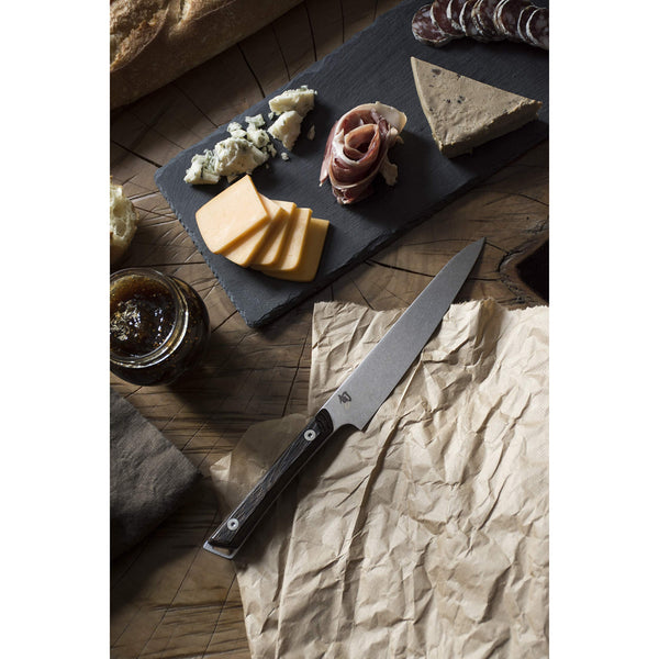 Shun Cutlery Kanso Chef's Knife 8”, Gyuto-Style Kitchen Knife, Ideal for All-Around Food Preparation, Authentic, Handcrafted Japanese Knife, Professional Chef Knife