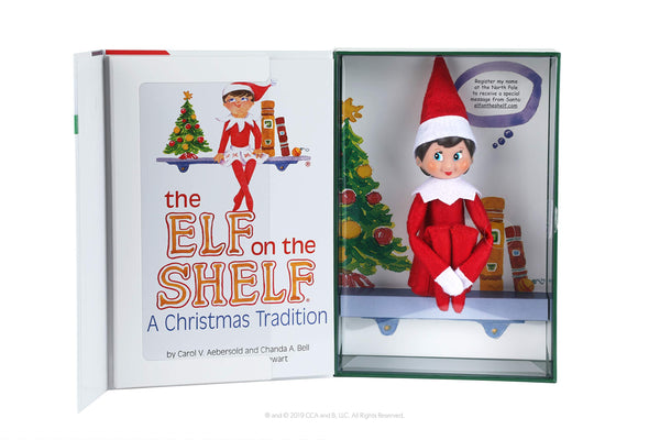 The Elf on the Shelf Girl Light, Red and White