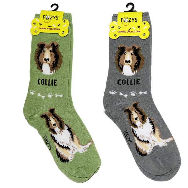 Foozys Unisex Crew Socks Canine Collection