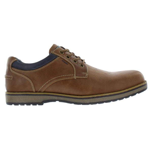 IZOD Men's Cal Oxford Brown Lace Up Casual Shoe