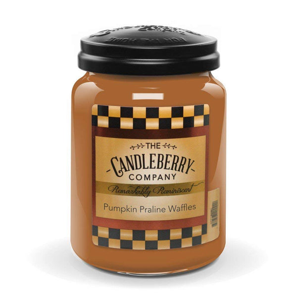 Candleberry Candles | Strong Fragrances for Home | Hand Poured in The USA | Highly Scented & Long Lasting | Large Jar 26 oz