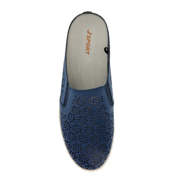 JSport Ladies' Floral Slip On Mule Clog - Casual Women's Slipon Shoe