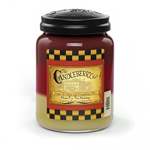 Home for the Holidays 26 oz. Large Jar Candleberry Candle