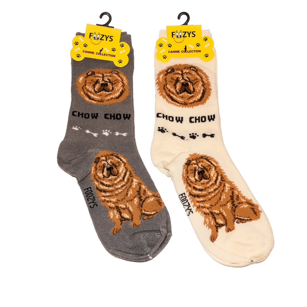 Foozys Unisex Crew Socks Canine Collection