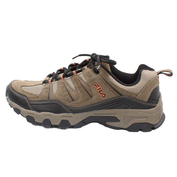 Fila Men's Outdoor Hiking Trail Running Athletic Shoes Brown/Orange