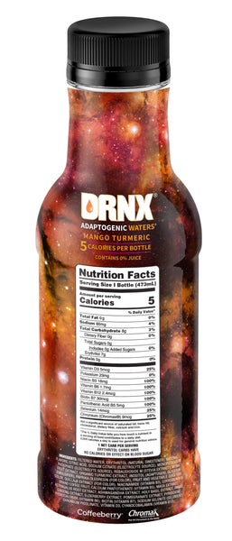 DRNX 12 Pack Adaptogenic Waters Complete Hydration Enhanced Beverage - Zero Sugar - 5 Calories - Super Herbs, B & D Vitamins, Antioxidants, Keto Friendly, All Natural (Variety Pack)