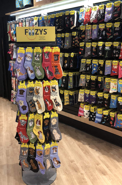 Foozys Unisex Crew Socks Canine Collection