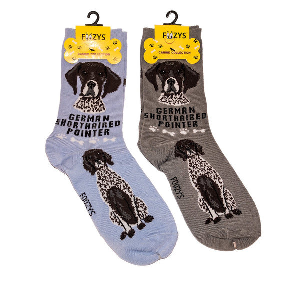 Foozys Unisex Crew Socks Canine Collection