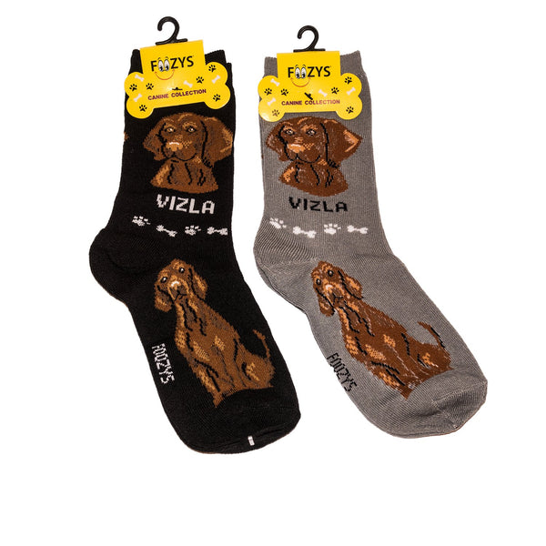 Foozys Unisex Crew Socks Canine Collection