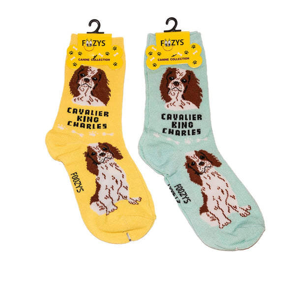 Foozys Unisex Crew Socks Canine Collection